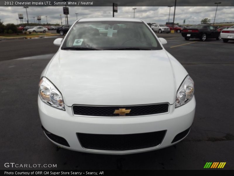 Summit White / Neutral 2012 Chevrolet Impala LTZ