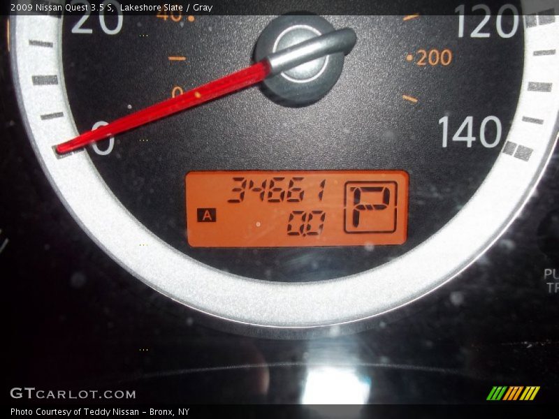 Lakeshore Slate / Gray 2009 Nissan Quest 3.5 S
