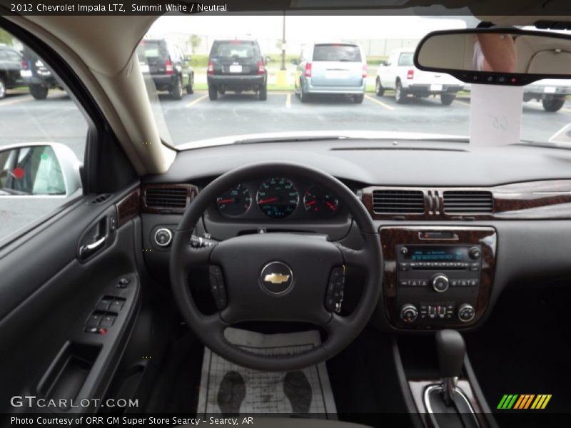 Summit White / Neutral 2012 Chevrolet Impala LTZ