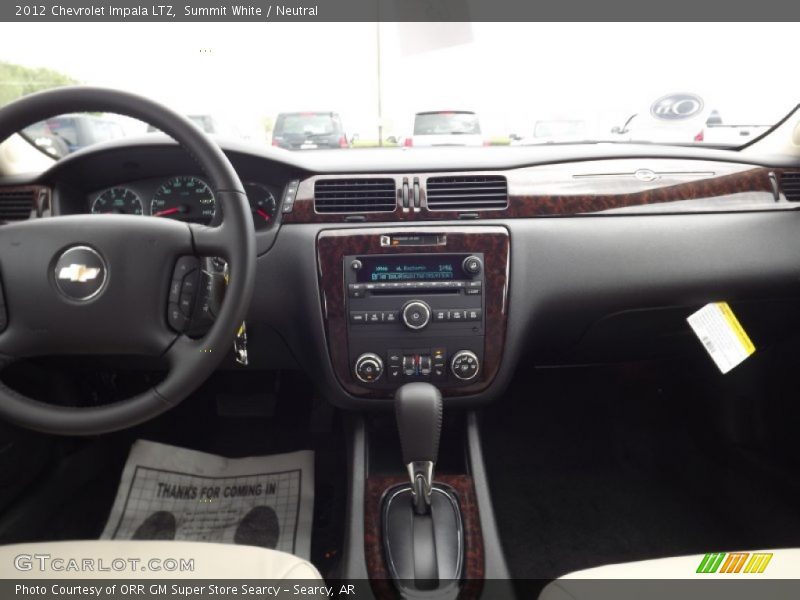 Summit White / Neutral 2012 Chevrolet Impala LTZ