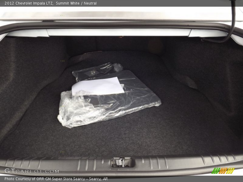 Summit White / Neutral 2012 Chevrolet Impala LTZ
