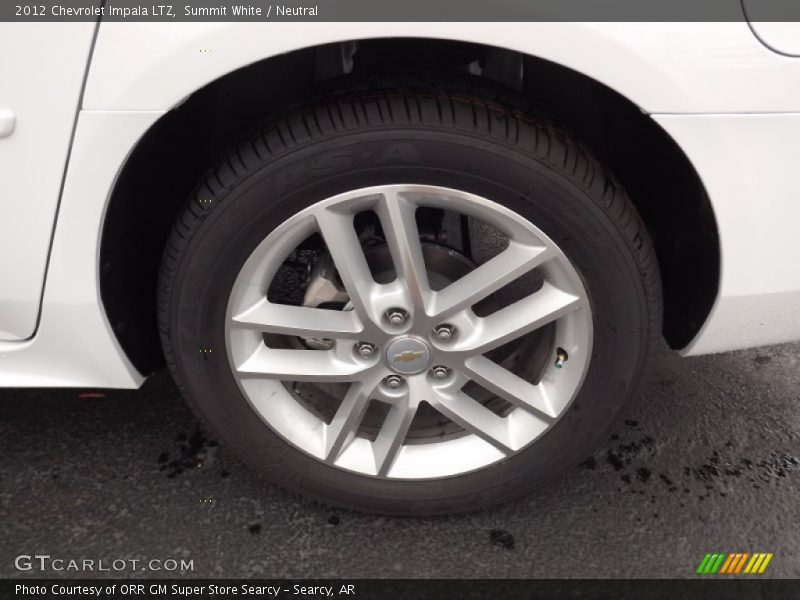 Summit White / Neutral 2012 Chevrolet Impala LTZ