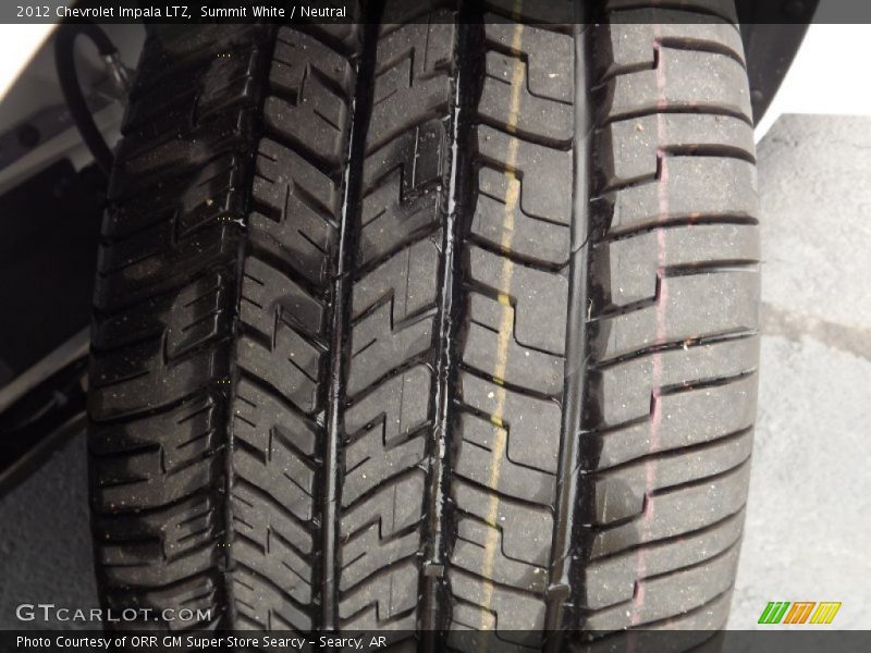 Summit White / Neutral 2012 Chevrolet Impala LTZ