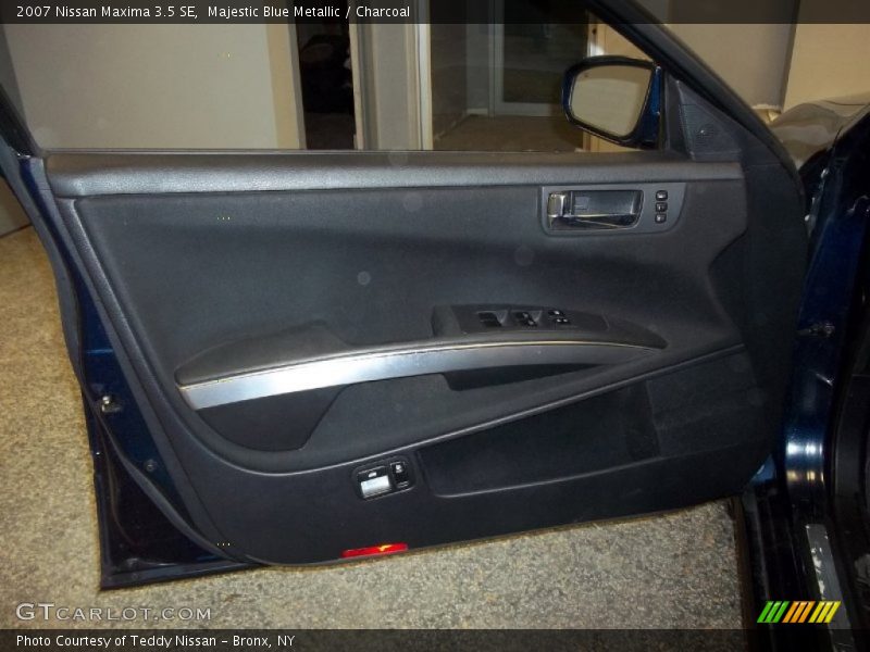 Majestic Blue Metallic / Charcoal 2007 Nissan Maxima 3.5 SE