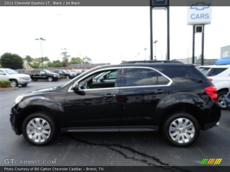 Black / Jet Black 2011 Chevrolet Equinox LT