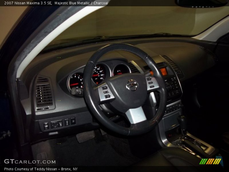 Majestic Blue Metallic / Charcoal 2007 Nissan Maxima 3.5 SE