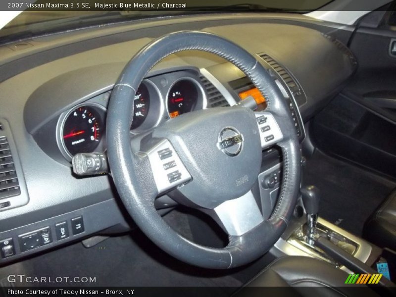 Majestic Blue Metallic / Charcoal 2007 Nissan Maxima 3.5 SE