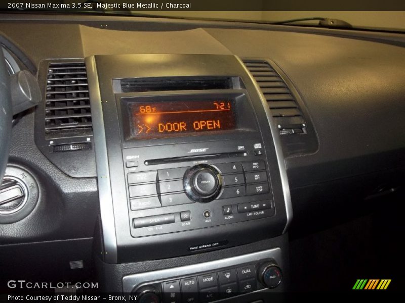 Majestic Blue Metallic / Charcoal 2007 Nissan Maxima 3.5 SE