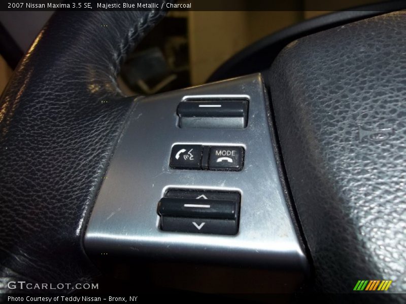 Majestic Blue Metallic / Charcoal 2007 Nissan Maxima 3.5 SE