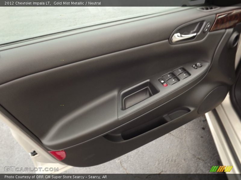 Gold Mist Metallic / Neutral 2012 Chevrolet Impala LT