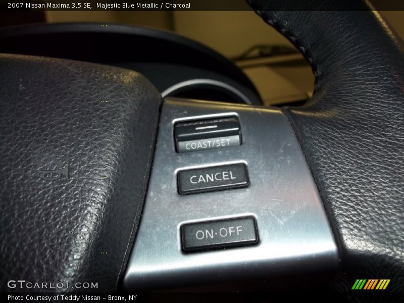 Majestic Blue Metallic / Charcoal 2007 Nissan Maxima 3.5 SE