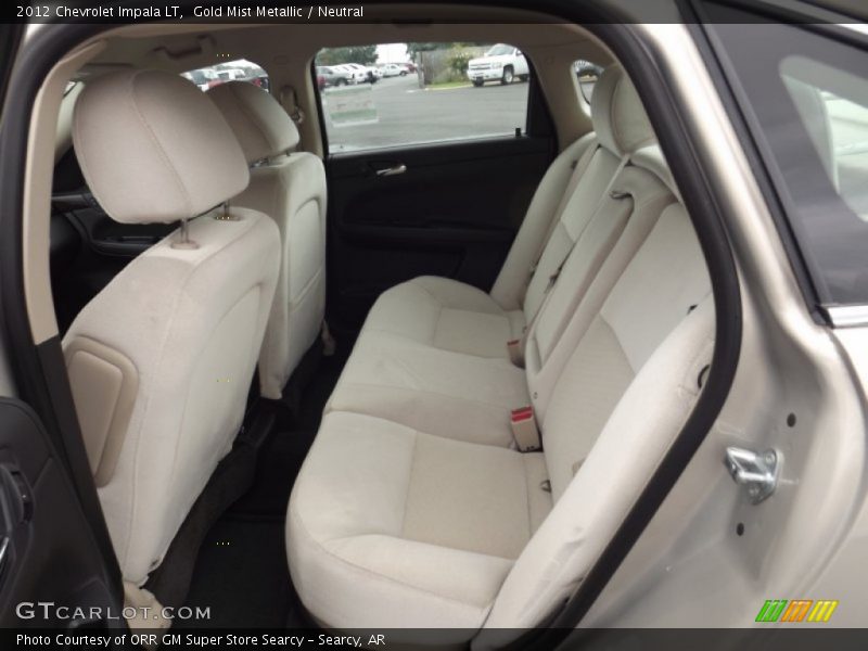 Gold Mist Metallic / Neutral 2012 Chevrolet Impala LT