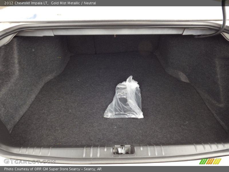 Gold Mist Metallic / Neutral 2012 Chevrolet Impala LT