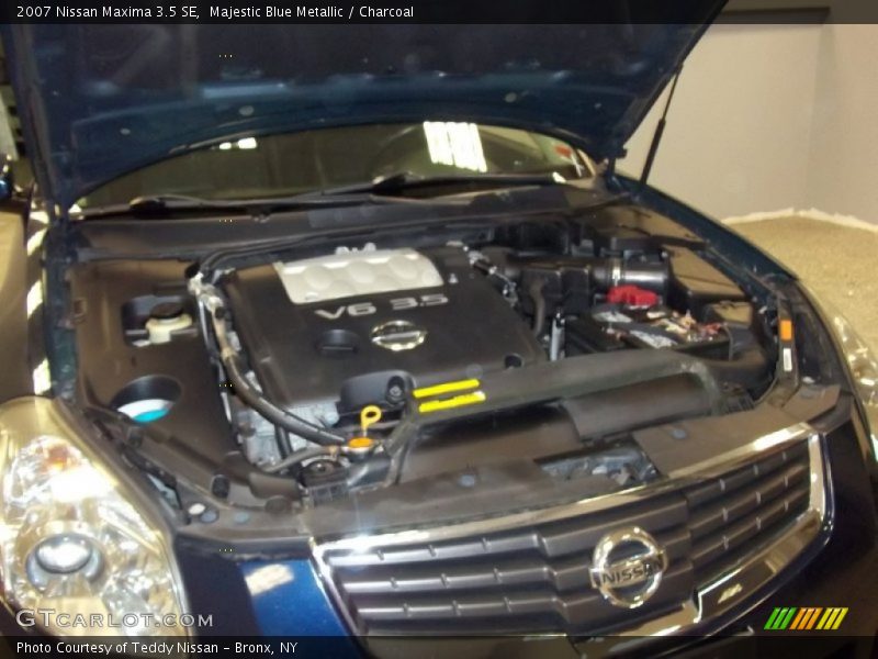 Majestic Blue Metallic / Charcoal 2007 Nissan Maxima 3.5 SE