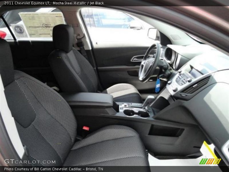 Mocha Steel Metallic / Jet Black 2011 Chevrolet Equinox LT