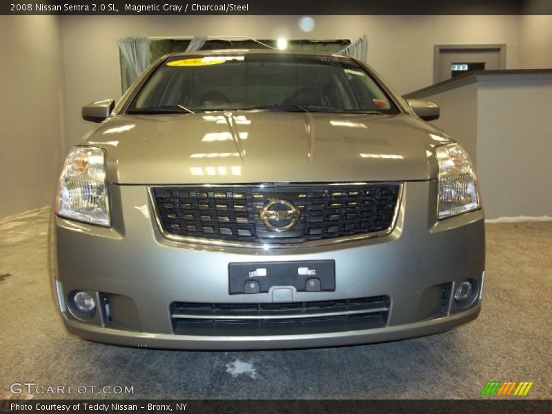 Magnetic Gray / Charcoal/Steel 2008 Nissan Sentra 2.0 SL