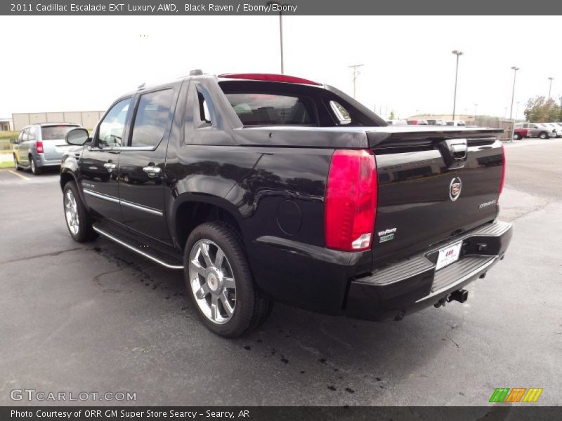 Black Raven / Ebony/Ebony 2011 Cadillac Escalade EXT Luxury AWD