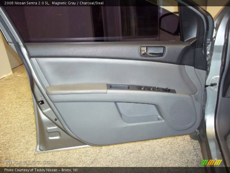 Magnetic Gray / Charcoal/Steel 2008 Nissan Sentra 2.0 SL