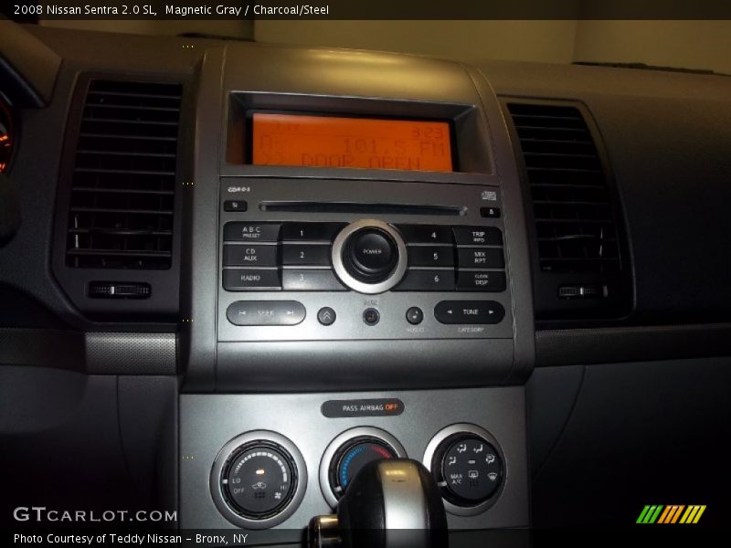 Magnetic Gray / Charcoal/Steel 2008 Nissan Sentra 2.0 SL