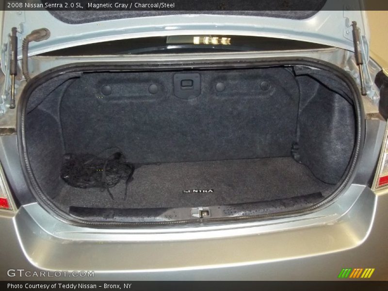 Magnetic Gray / Charcoal/Steel 2008 Nissan Sentra 2.0 SL