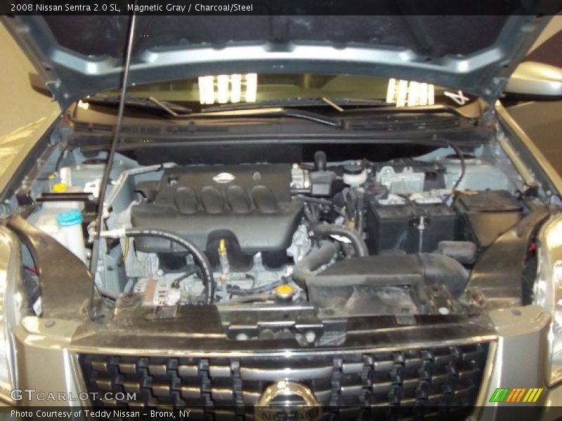 Magnetic Gray / Charcoal/Steel 2008 Nissan Sentra 2.0 SL