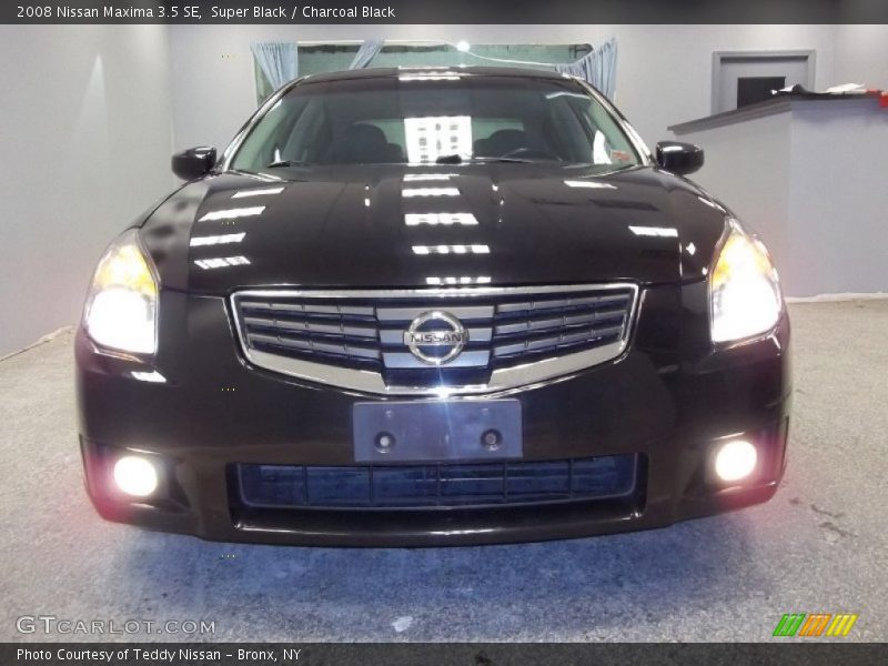 Super Black / Charcoal Black 2008 Nissan Maxima 3.5 SE
