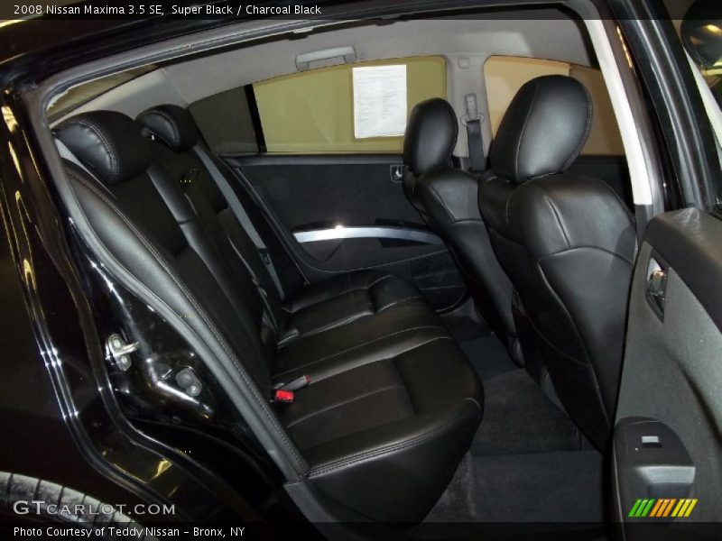 Super Black / Charcoal Black 2008 Nissan Maxima 3.5 SE