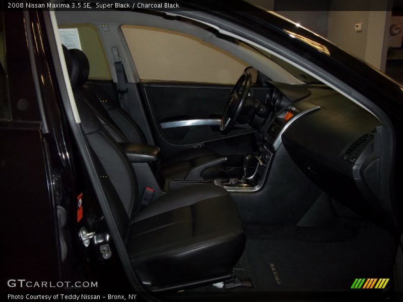 Super Black / Charcoal Black 2008 Nissan Maxima 3.5 SE