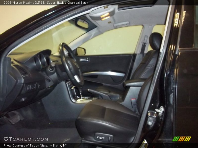 Super Black / Charcoal Black 2008 Nissan Maxima 3.5 SE