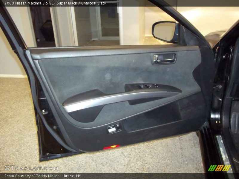 Super Black / Charcoal Black 2008 Nissan Maxima 3.5 SE