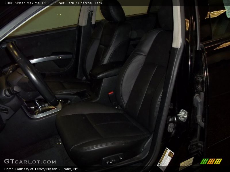 Super Black / Charcoal Black 2008 Nissan Maxima 3.5 SE