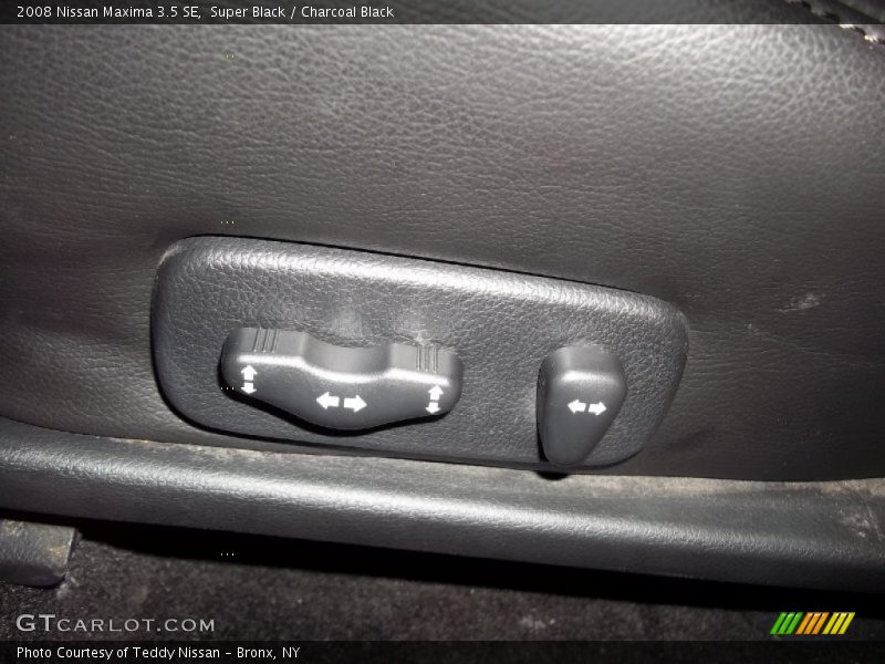 Super Black / Charcoal Black 2008 Nissan Maxima 3.5 SE