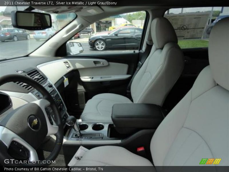 Silver Ice Metallic / Light Gray/Ebony 2011 Chevrolet Traverse LTZ