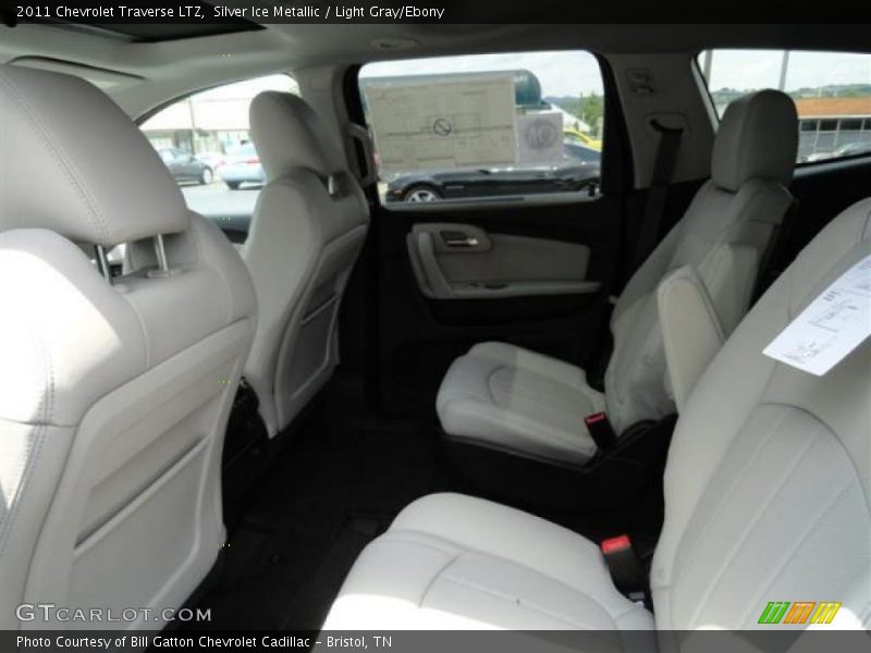 Silver Ice Metallic / Light Gray/Ebony 2011 Chevrolet Traverse LTZ