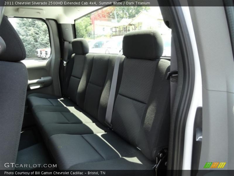 Summit White / Dark Titanium 2011 Chevrolet Silverado 2500HD Extended Cab 4x4