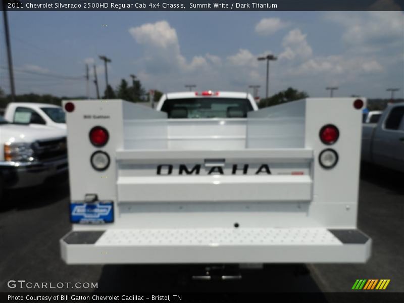 Summit White / Dark Titanium 2011 Chevrolet Silverado 2500HD Regular Cab 4x4 Chassis