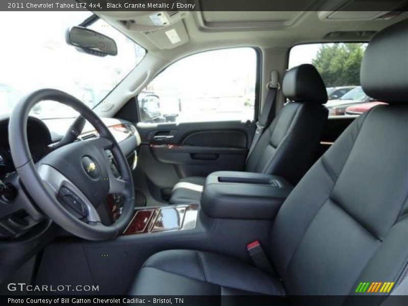 Black Granite Metallic / Ebony 2011 Chevrolet Tahoe LTZ 4x4