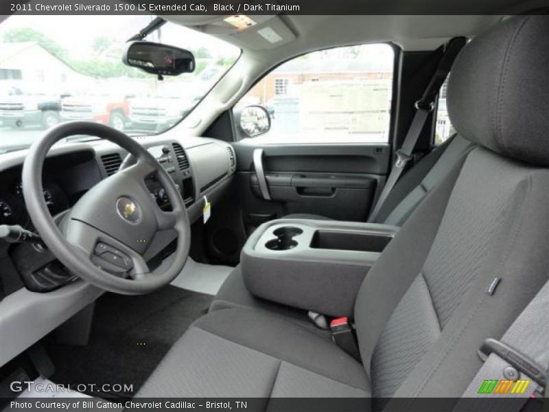 Black / Dark Titanium 2011 Chevrolet Silverado 1500 LS Extended Cab