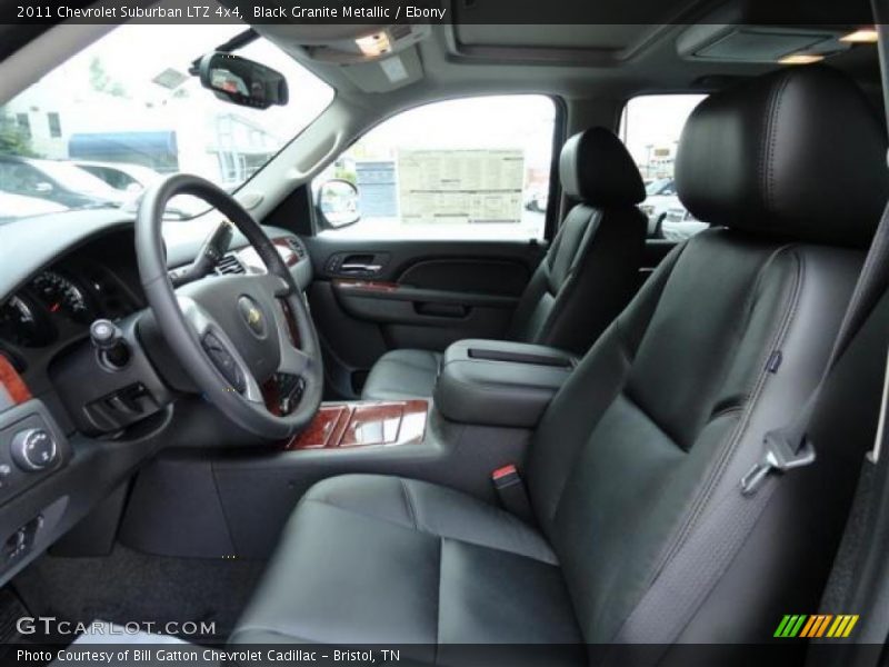 Black Granite Metallic / Ebony 2011 Chevrolet Suburban LTZ 4x4