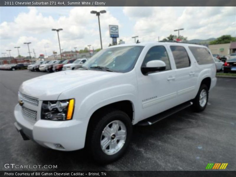 Summit White / Ebony 2011 Chevrolet Suburban Z71 4x4