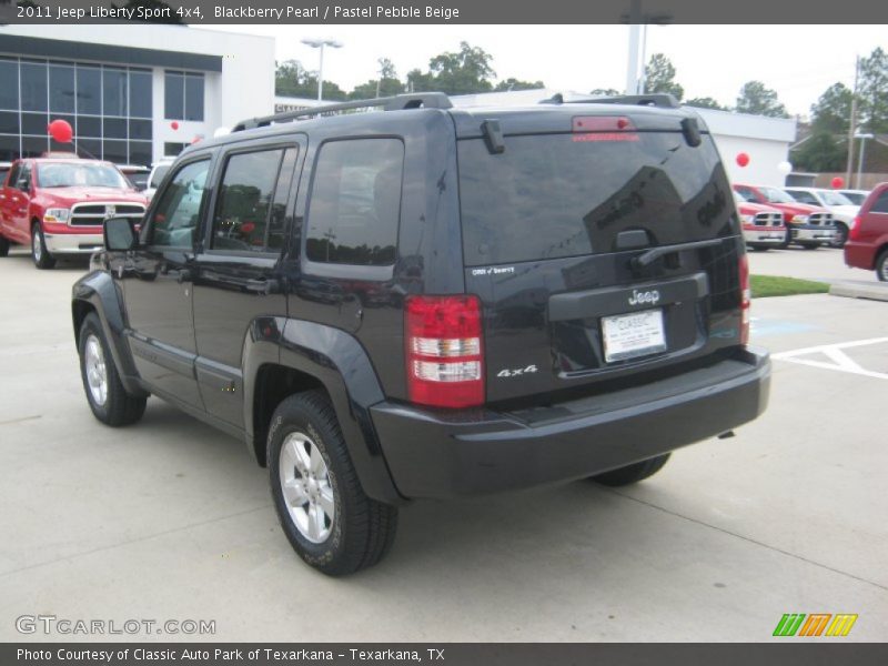 Blackberry Pearl / Pastel Pebble Beige 2011 Jeep Liberty Sport 4x4