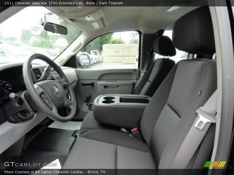 Black / Dark Titanium 2011 Chevrolet Silverado 1500 Extended Cab