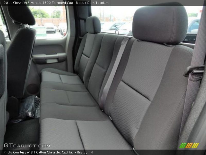 Black / Dark Titanium 2011 Chevrolet Silverado 1500 Extended Cab