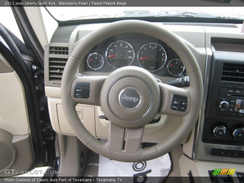 Blackberry Pearl / Pastel Pebble Beige 2011 Jeep Liberty Sport 4x4