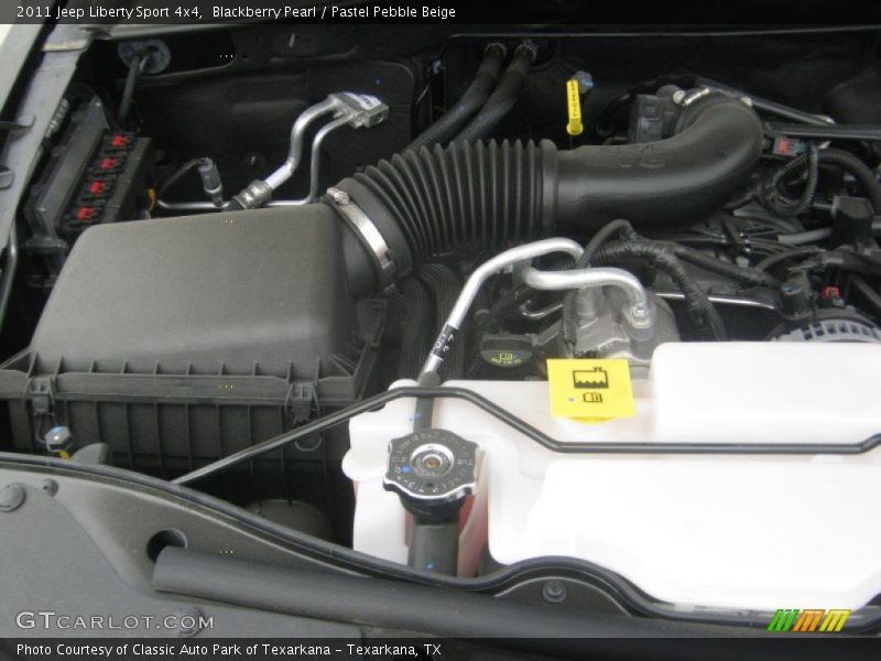 Blackberry Pearl / Pastel Pebble Beige 2011 Jeep Liberty Sport 4x4