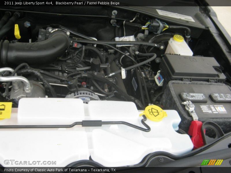 Blackberry Pearl / Pastel Pebble Beige 2011 Jeep Liberty Sport 4x4