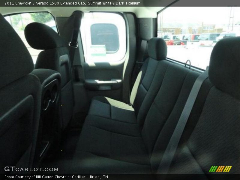 Summit White / Dark Titanium 2011 Chevrolet Silverado 1500 Extended Cab