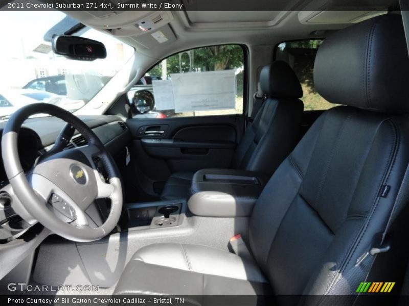 Summit White / Ebony 2011 Chevrolet Suburban Z71 4x4