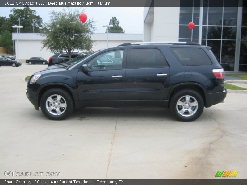  2012 Acadia SLE Deep Blue Metallic