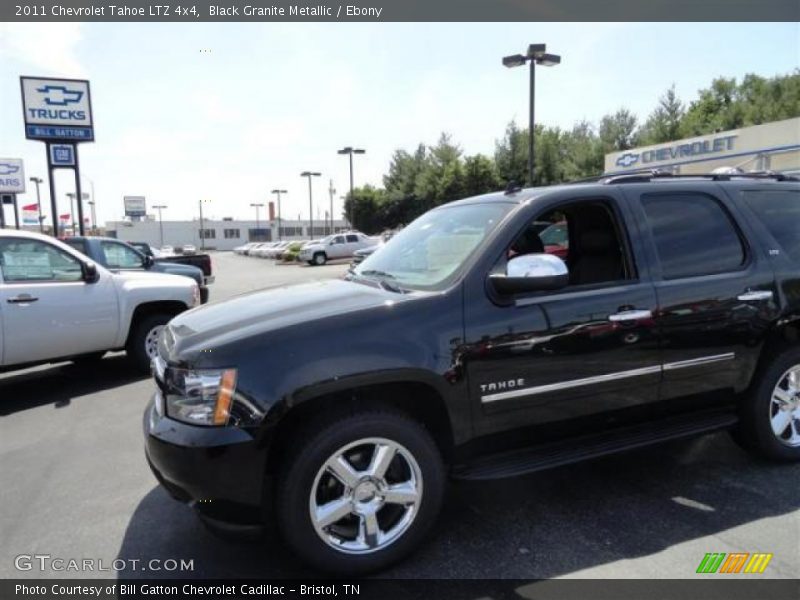 Black Granite Metallic / Ebony 2011 Chevrolet Tahoe LTZ 4x4